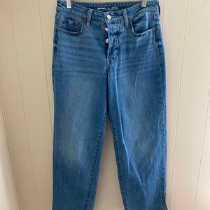 Old Navy O.G. loose button fly straight leg jeans